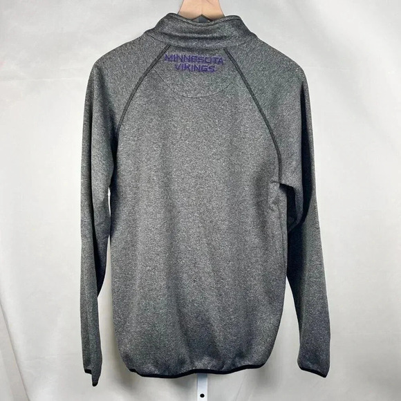 NFL Minnesota Vikings Size Small 1/4 Zip Jacket Top Mountain Trail - Picture 2 of 9